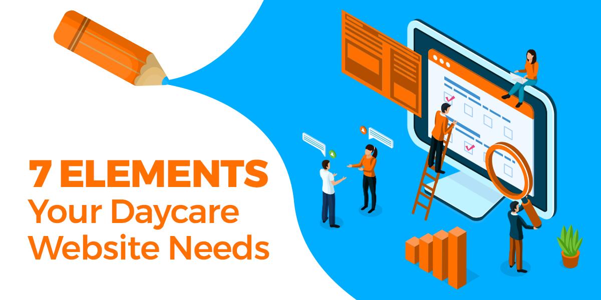 Daycare Website Elements