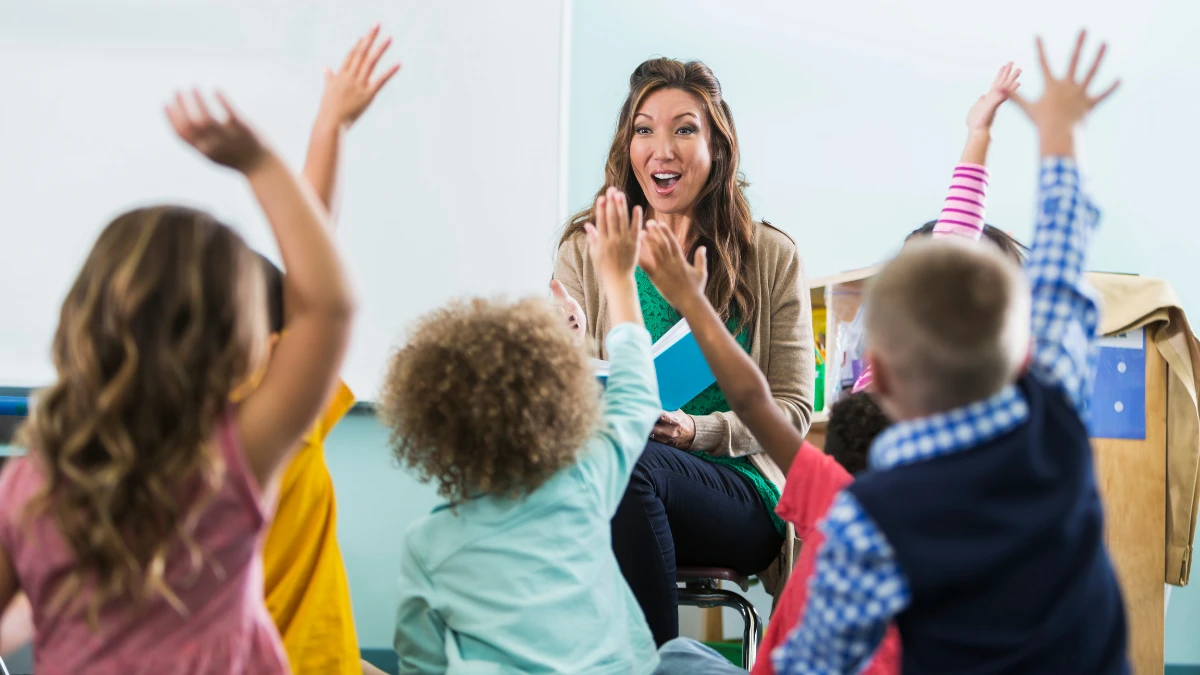 preschool staff for tour