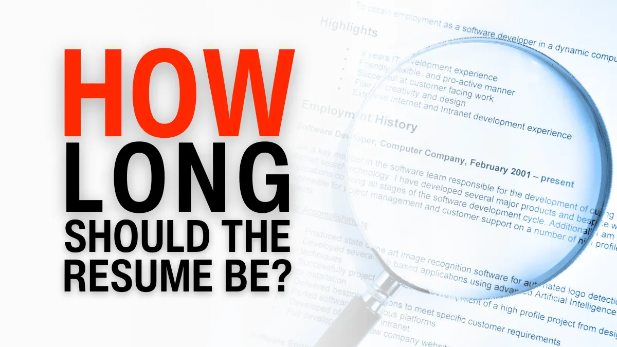 How Long Should the Resume be for Child Care Businesses daycare recruiting