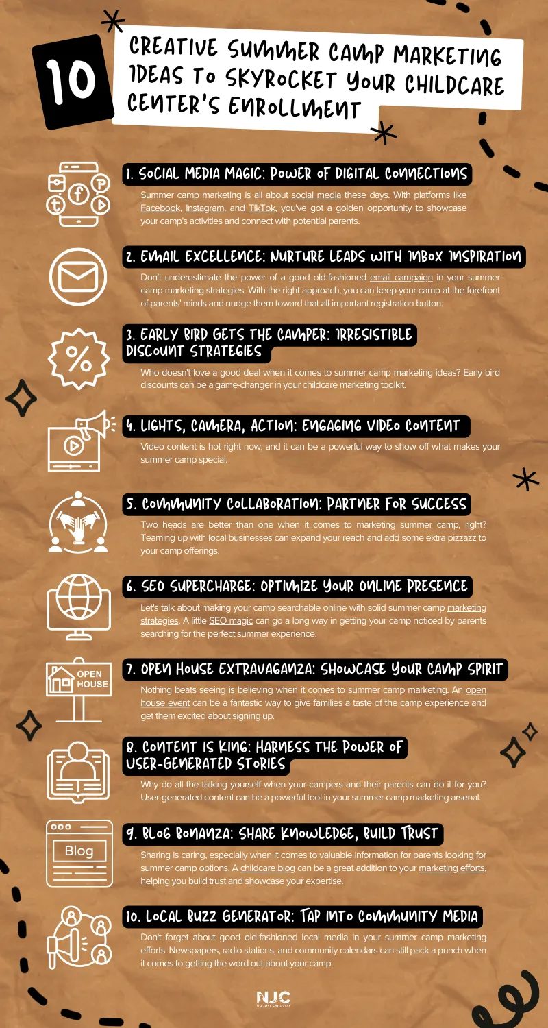 summer camp marketing ideas