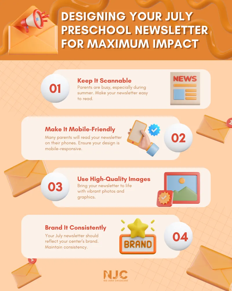 Designing Your July Preschool Newsletter for Maximum Impact july preschool newsletter