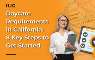 daycare requirements in california