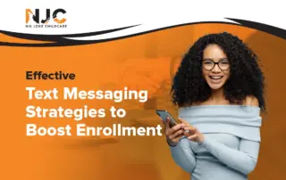 Test messaging to boost Enrollments