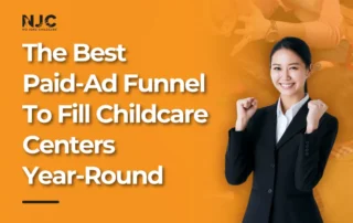 childcare paid ad funnel for enrollment
