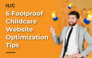 childcare website optimization tips