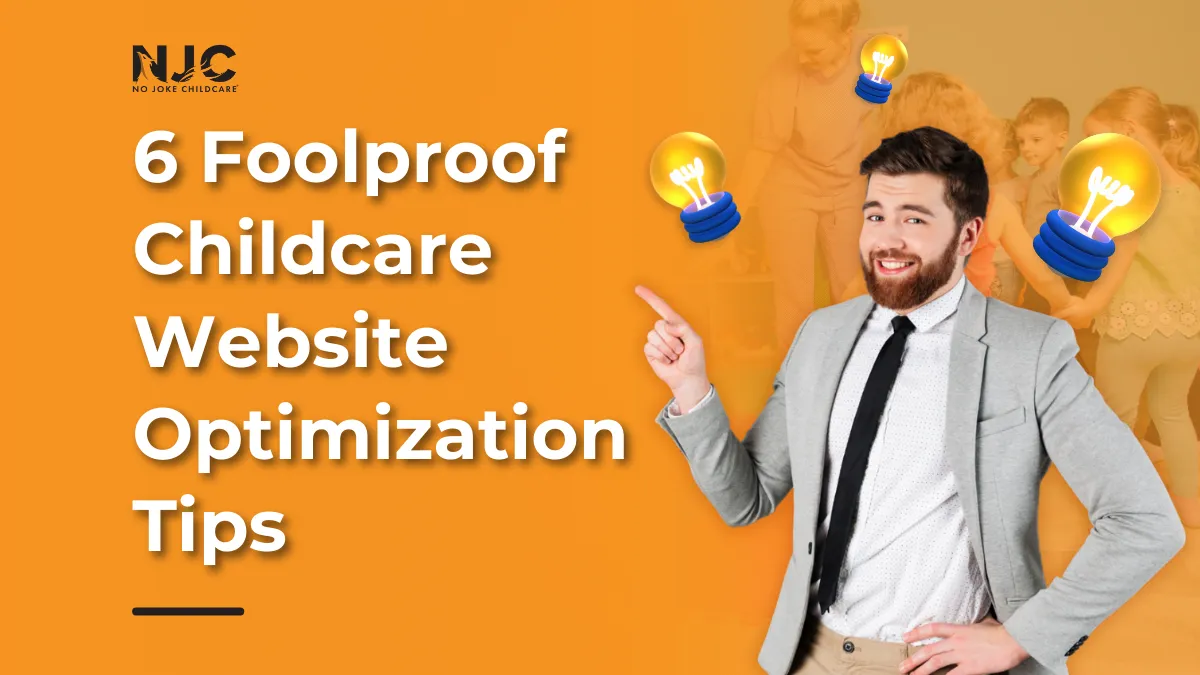 childcare website optimization tips