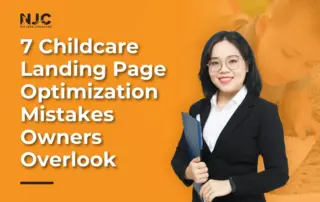 childcare landing page optimization mistakes