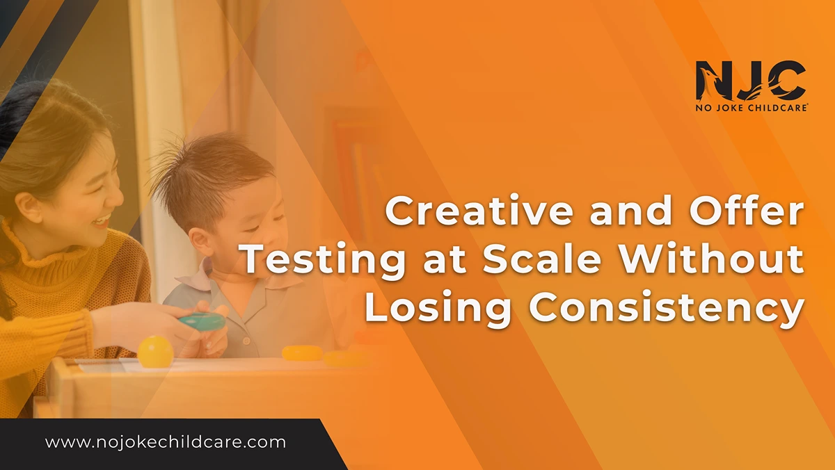 creative and offer testing at scale without losingt consitency