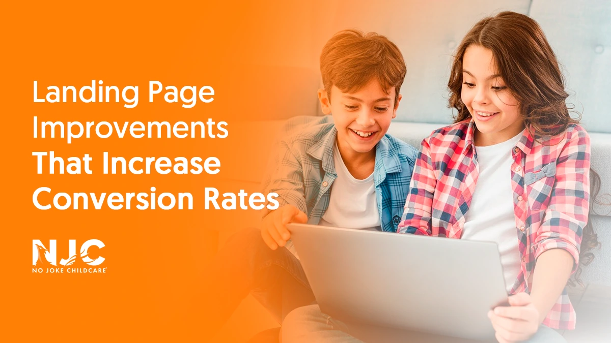 landing page Improvements that increase conversion rates