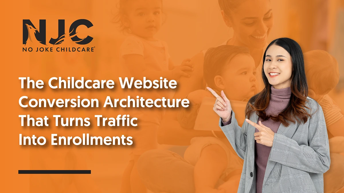childcare website conversion architecture